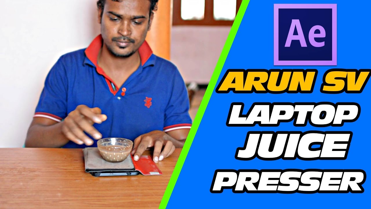 Laptop Juice Presser | Arun Sv Magic Vine | Zach king Parody