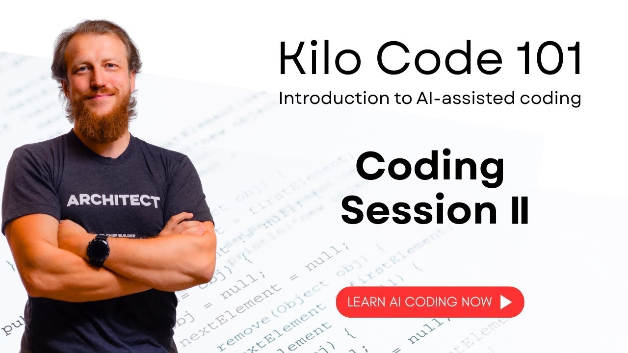 Kilo Code 101: Coding Session II | Episode 12