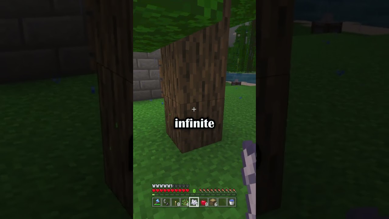 Minecraft Survival Infinite Tree Farm Guide