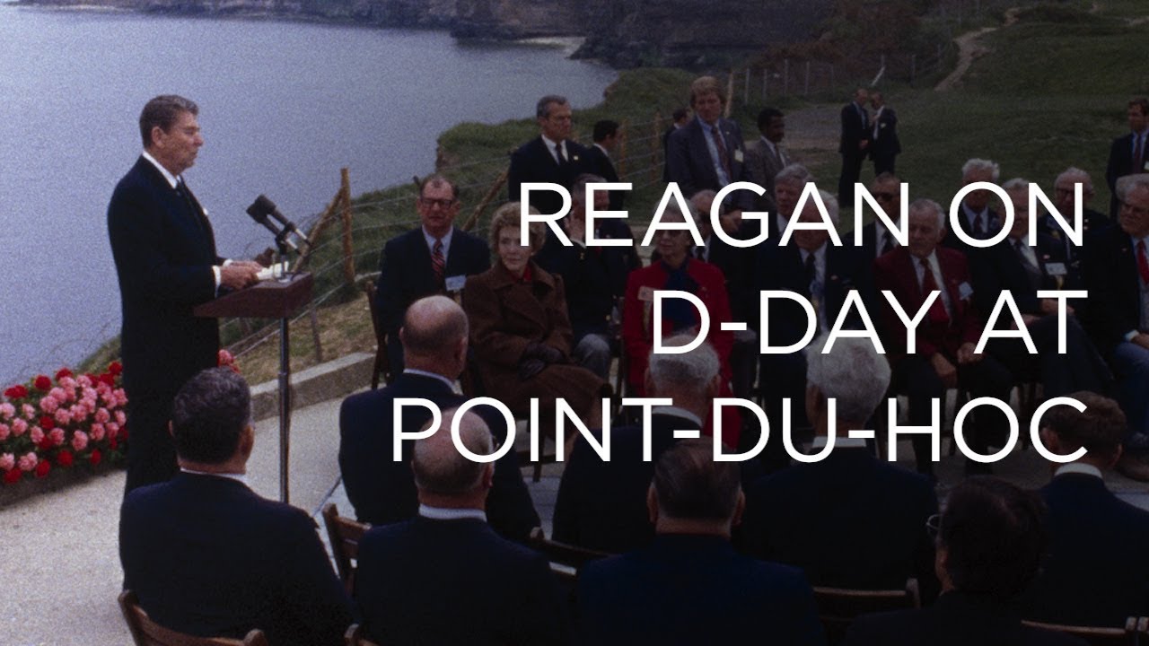 Reagan on D-Day at Point-du-Hoc
