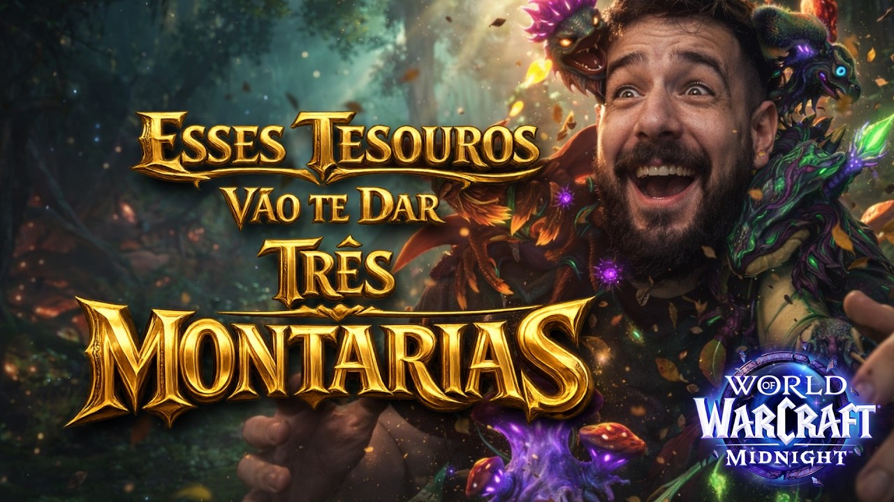 World of Warcraft - Midnight - Esses Tesouros Vão te dar 3 Montarias!