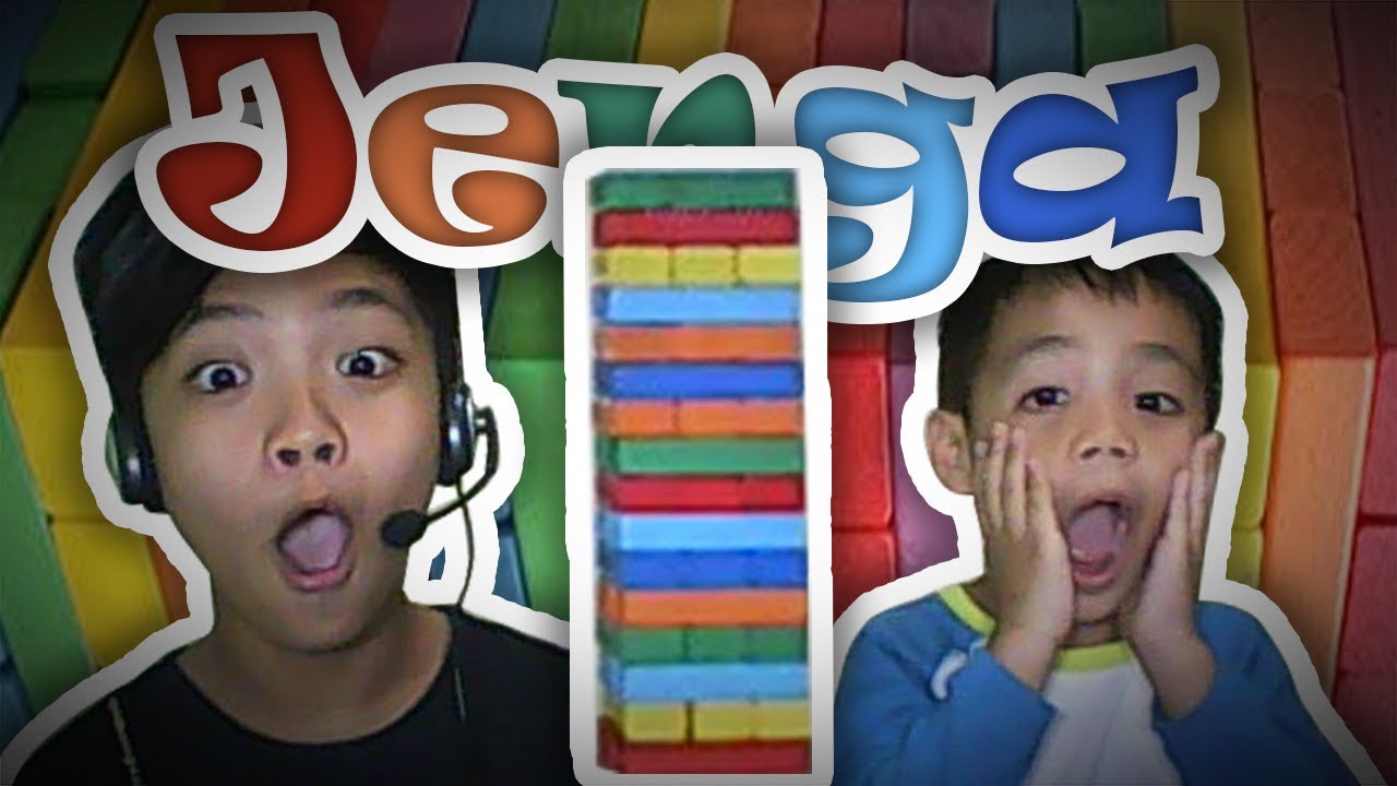 Jenga with My Baby Brother