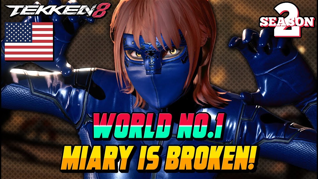 Tekken 8 – P Ling Ranked No.1 MIARY ZO Is Broken – High Level Domination!