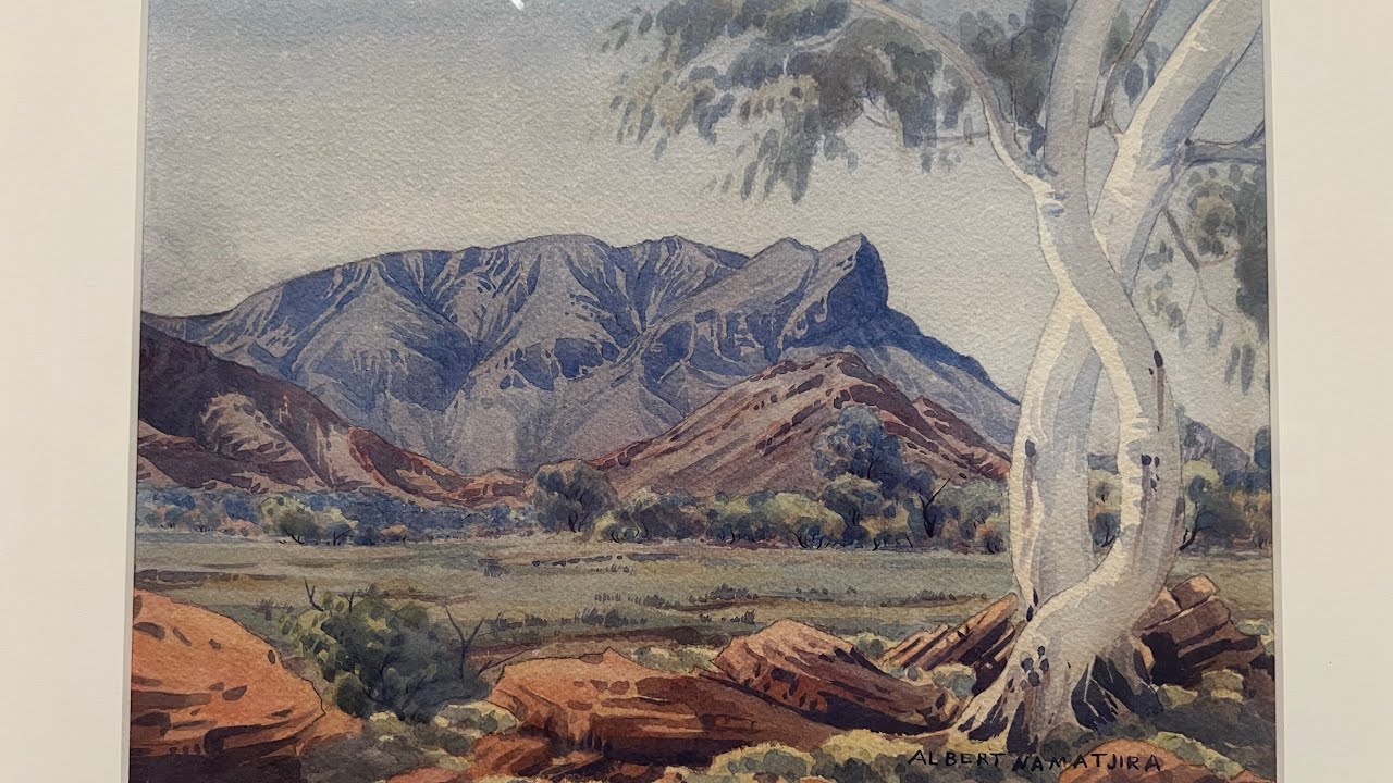  Albert Namatjira famous Aboriginal painter 