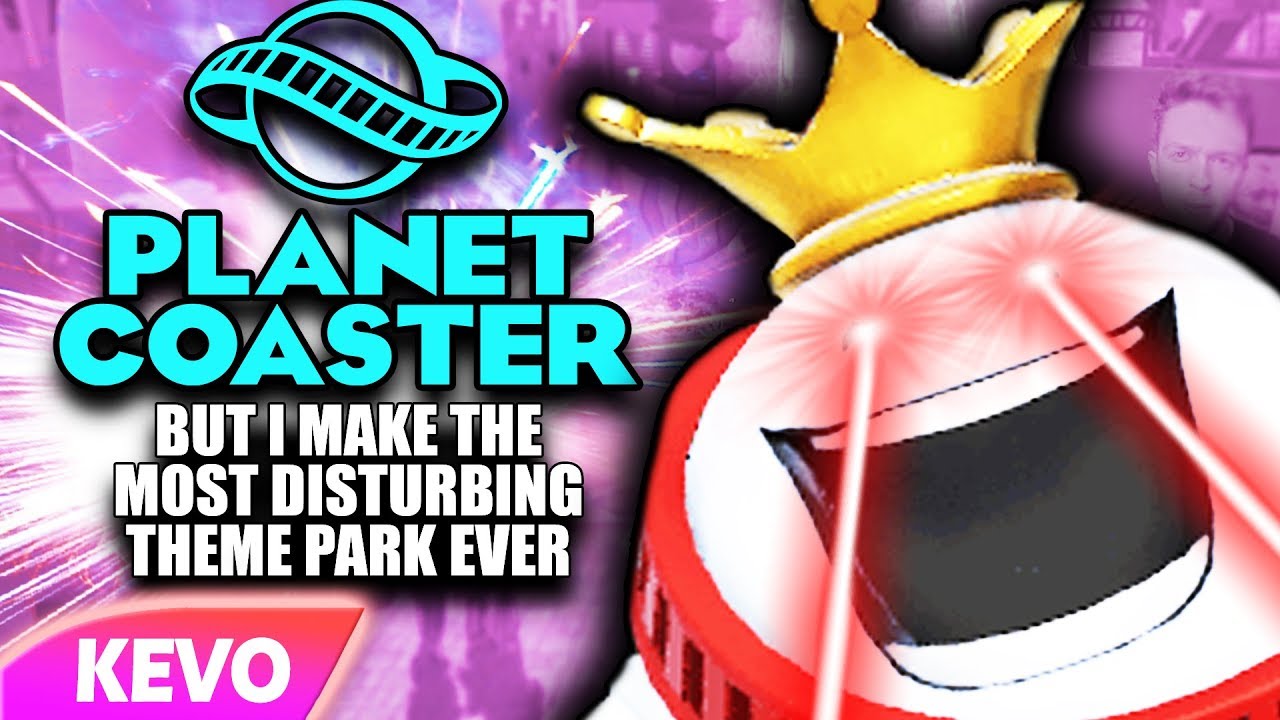 Planet Coaster but I make the most disturbing theme park ever