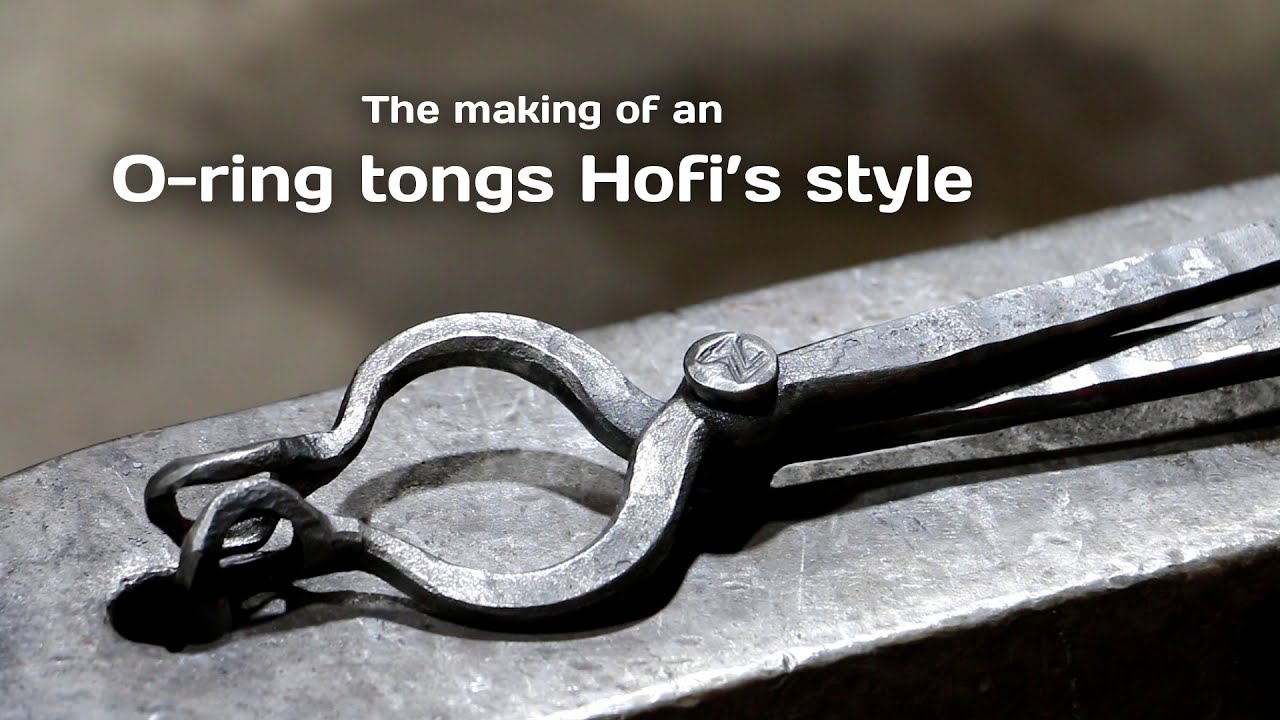 The making of an O ring tongs Hofi's style by Zeevik Gottlieb