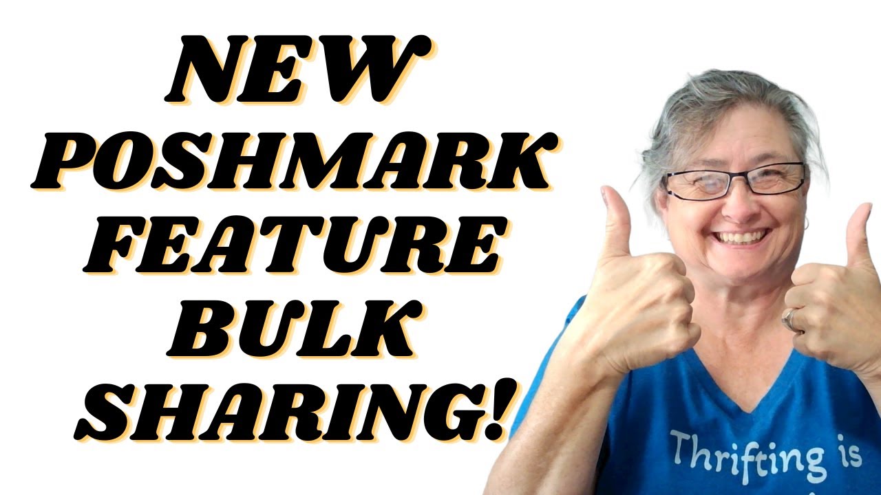 NEW POSHMARK FEATURE JUST ANNOUNCED! BULK SHARING!