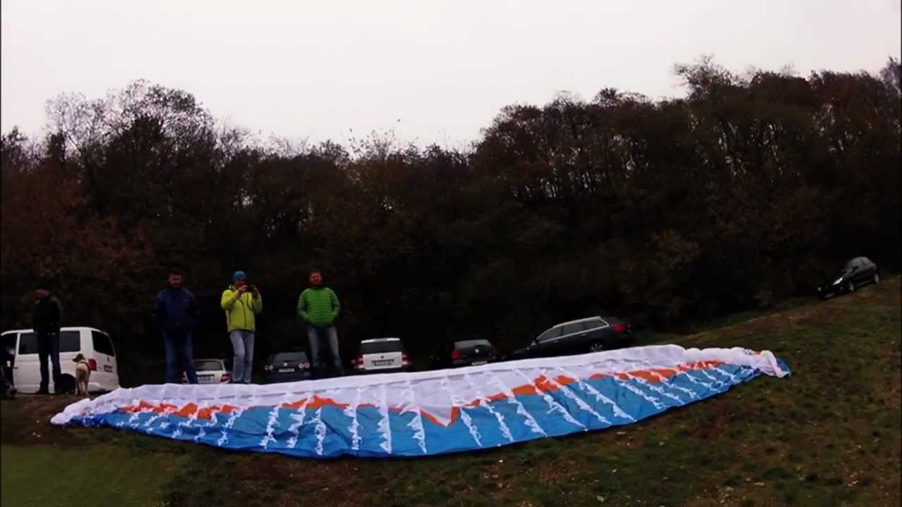 Short Flight with OZONE XXLite Single Skin Paraglider