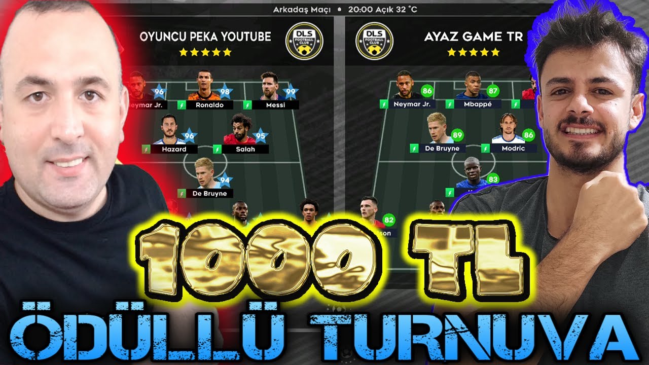 AYAZ GAME TR İLE 1000 TL ÖDÜLLÜ TURNUVA - DLS - DREAM LEAGUE SOCCER