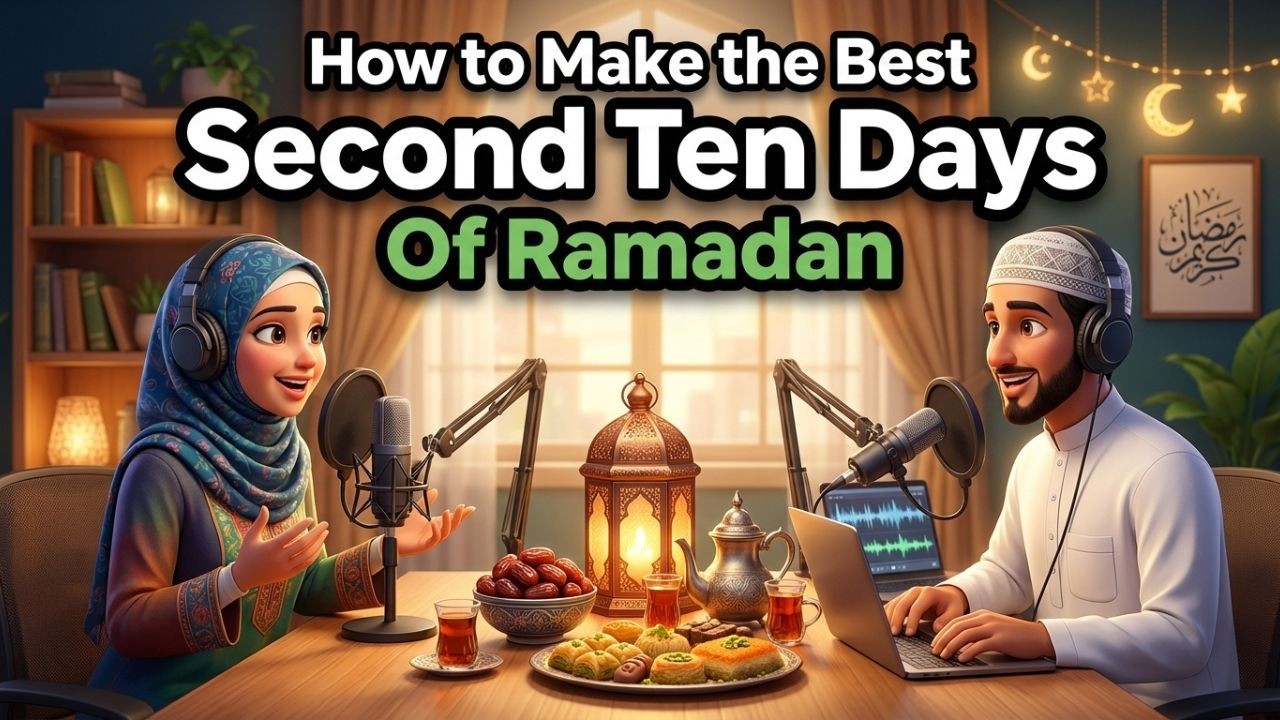 How to Make the Best of the Second Ten Days of Ramadan | English Speaking Practice