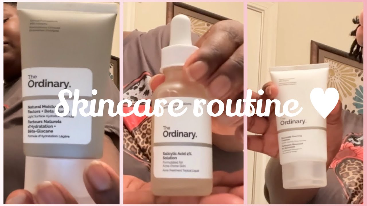 My night/morning skincare routine!!!