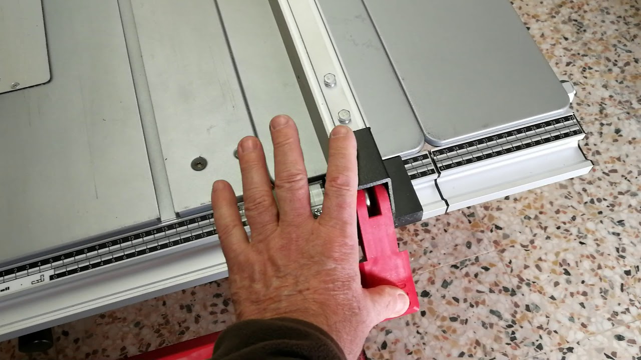 Banco Sega  Einhell TC-TS 2225U- adattamenti e modifiche