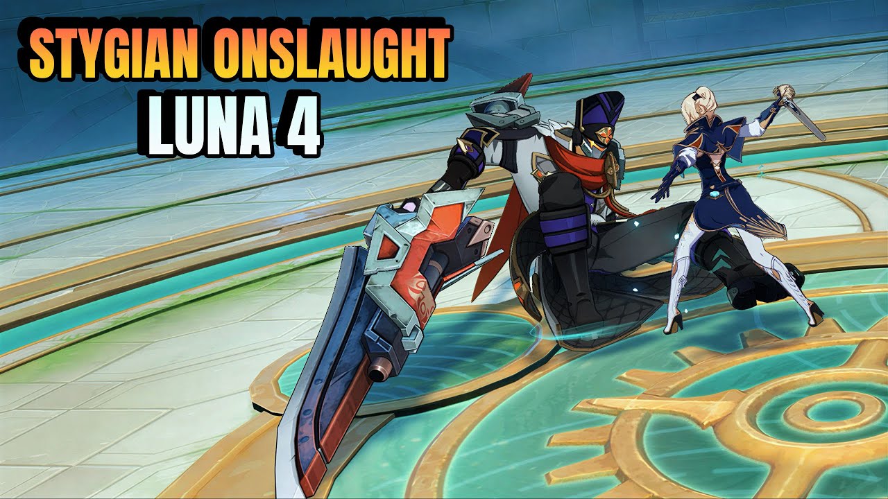 (Not a Guide) How to Stagger Stygian Onslaught 6.3 Luna 4 - Genshin Impact 【原神】