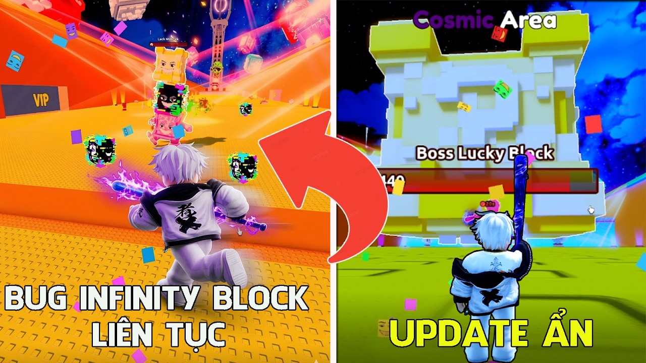 ESCAPE TISUNAMI FOR BRAINROTS| PHÁ ĐẢO UPDATE BÍ MẬT ĐÁNH BOSS KHỔNG LỒ BUG INFINITY BLOCK LIÊN TỤC.