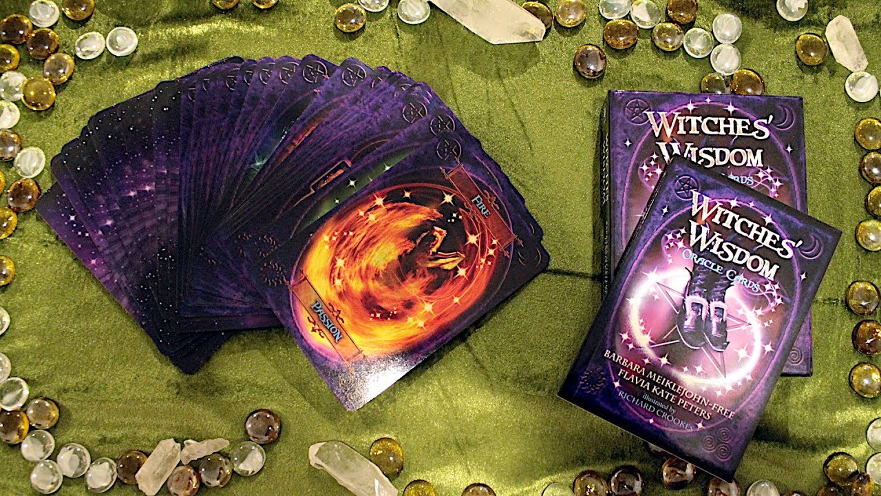 Witches' Wisdom Oracle Cards * Deck Flip Through * Barbara Meiklejohn-Free & Flavia Kate Peters