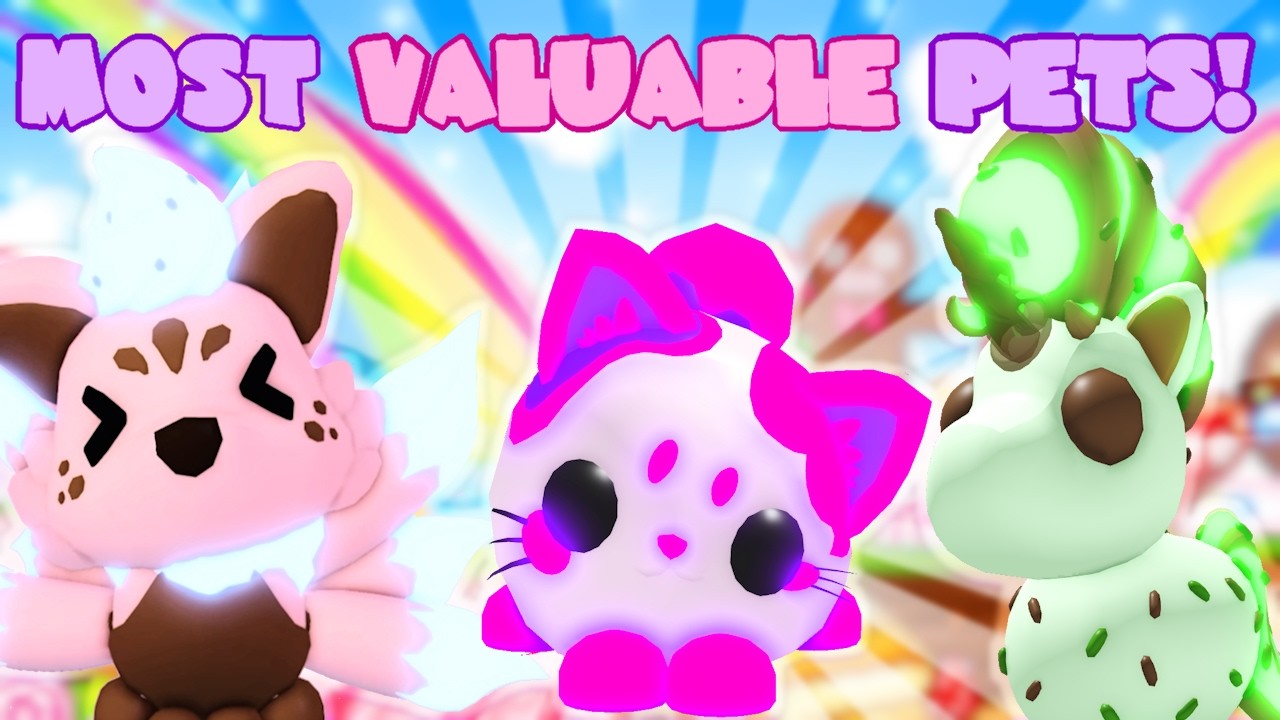 Most Valuable Sugarfest Pets! | Adopt Me Sugar Festival Roblox | Riivv3r