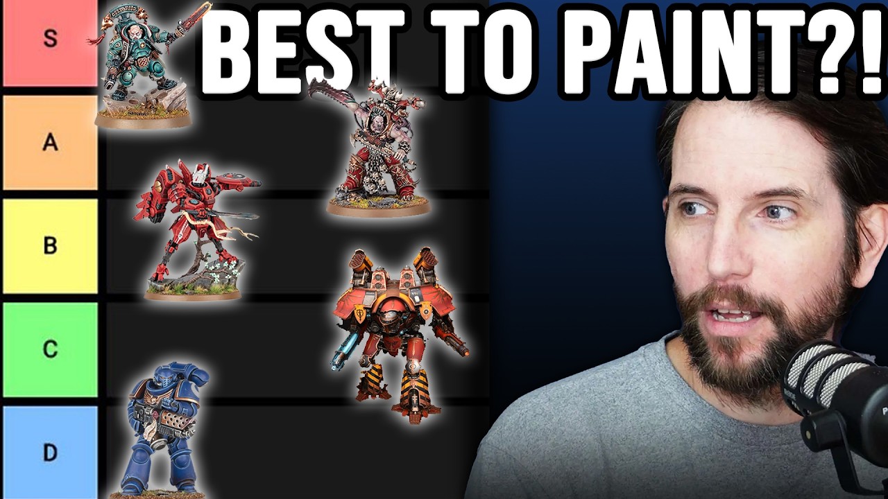 We Ranked EVERY Warhammer Faction to Paint