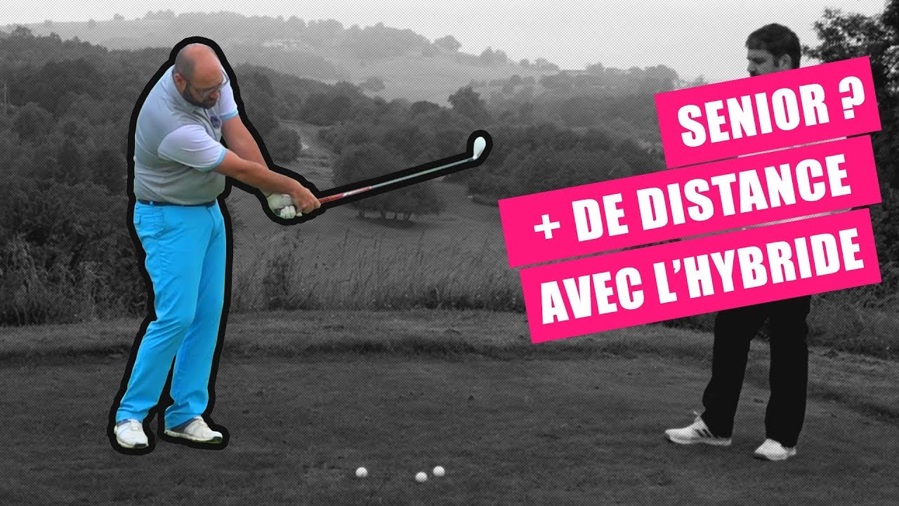 Golfeur senior : utilisez-vous bien votre hybride pour augmenter votre distance