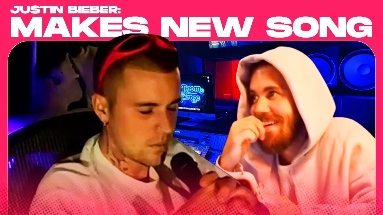 JUSTIN BIEBER CREATES NEW SONG ON STREAM!