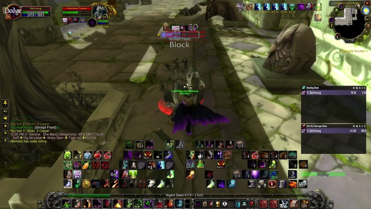 Wow - SoD - Warlock Tank DM West Farm