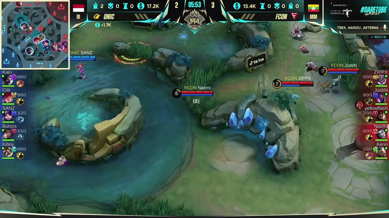 Falcon Esports vs ONIC M4 World Championship   ONIC vs FCON (ADITPEDIA4444)