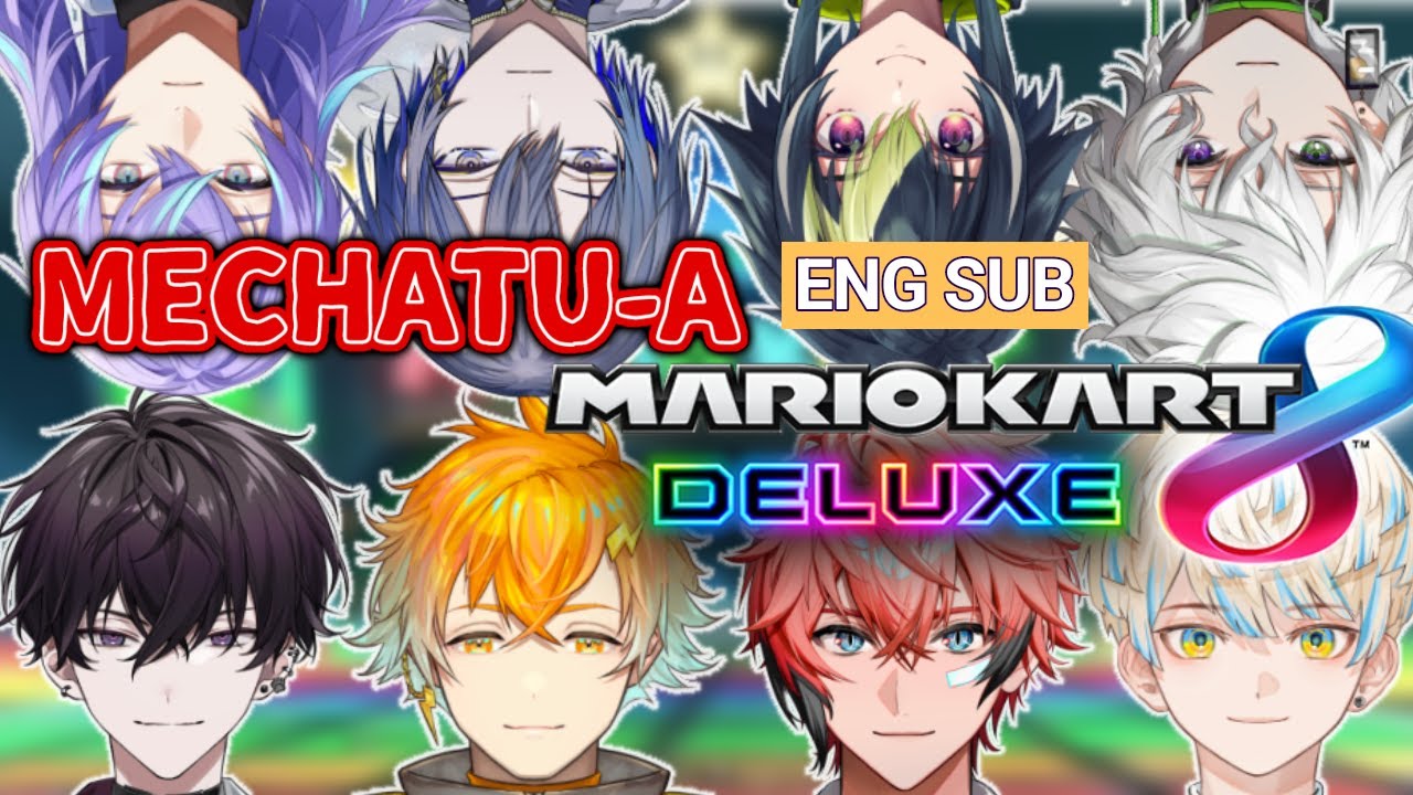 [Eng Sub] MECHATU-A Being A Complete Menace To Each Other in Mario Kart [Nijisanji Clip/ MECHATU-A]