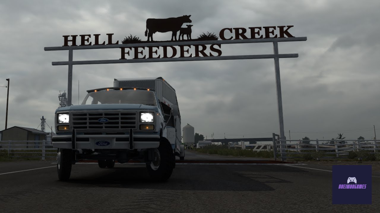 Hell Creek Catles | '86 Ford F-350 Free Mod | American Truck Simulator