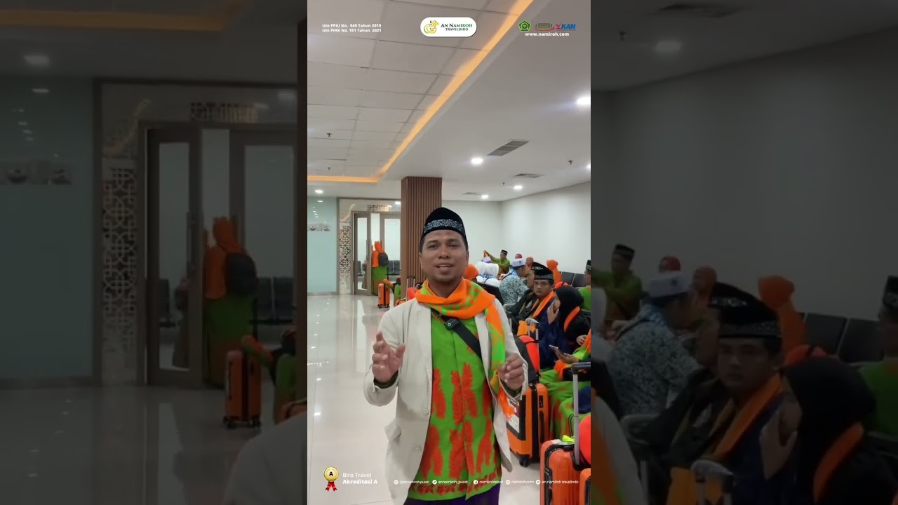 Keberangkatan Umroh Charter 1 Pesawat An Namiroh - 4 Januari 2026