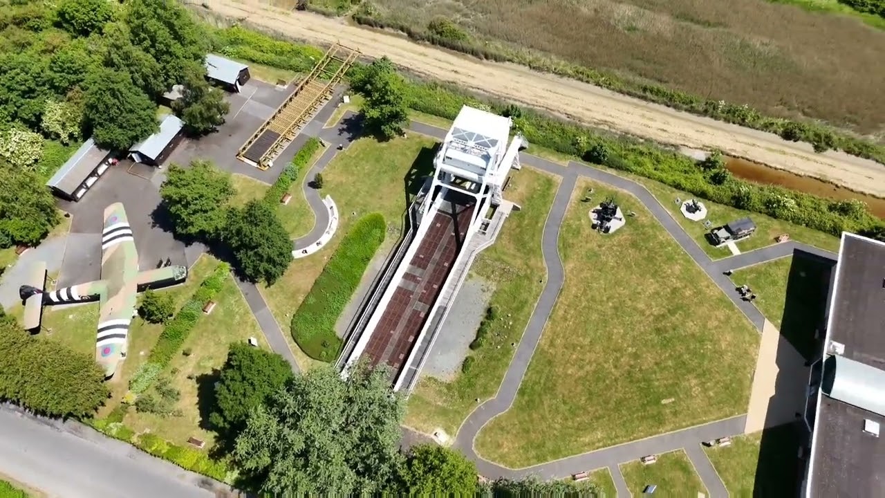 Soertjes DJI Mini 4. 2025 Normandie - Pegasus Bridge -Bonouville