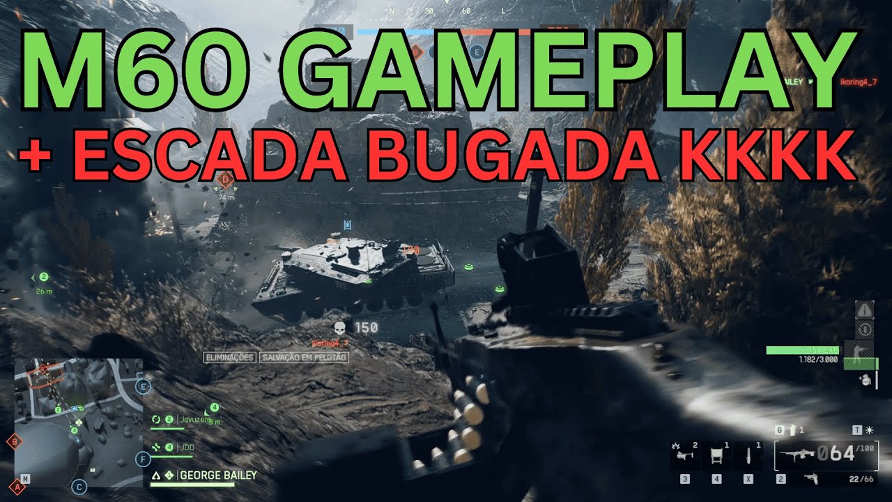 Battlefield 6 - Conquest com a rapazeada do nW versão Rambo