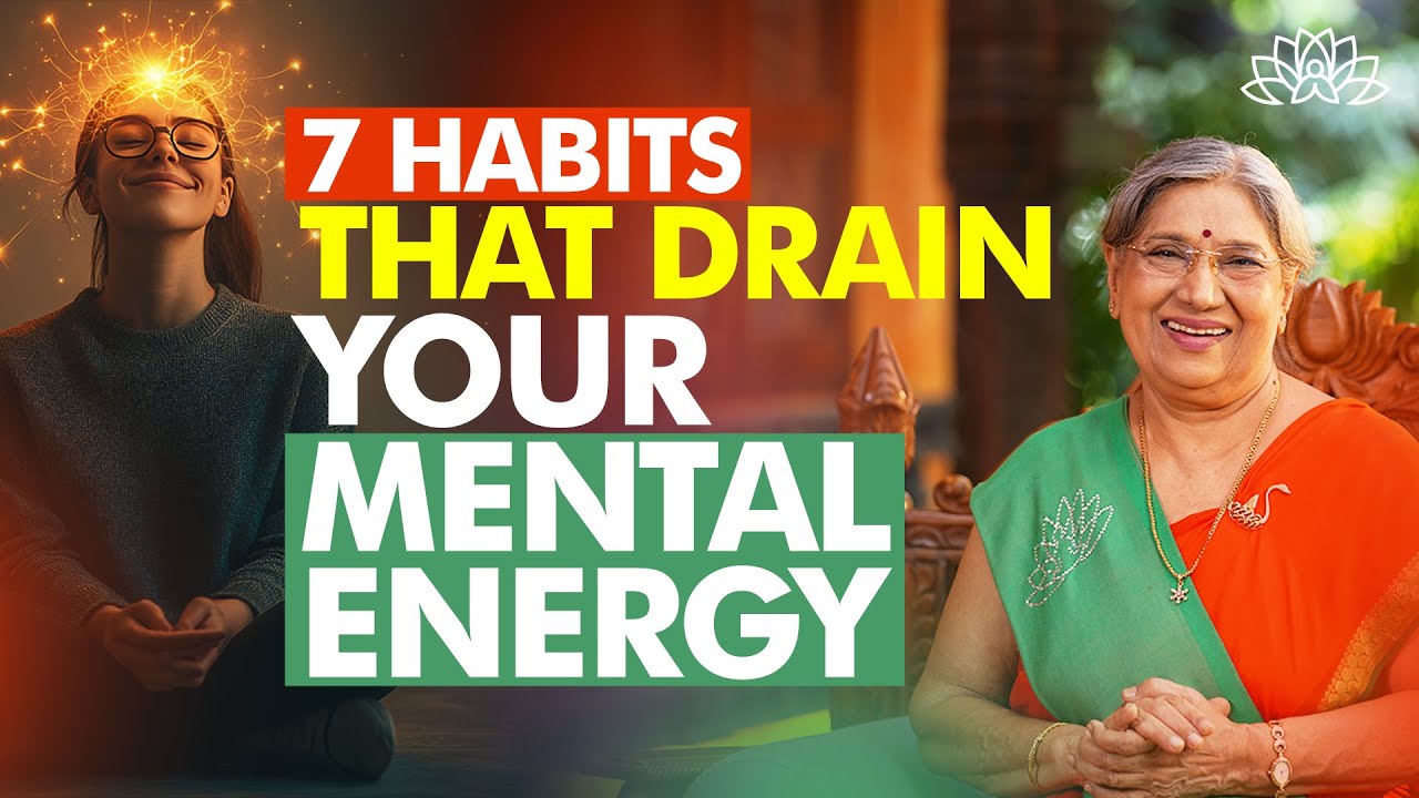 7 Habits That Secretly Drain Your Mental Energy | Stop Feeling Exhausted | Dr Hansaji