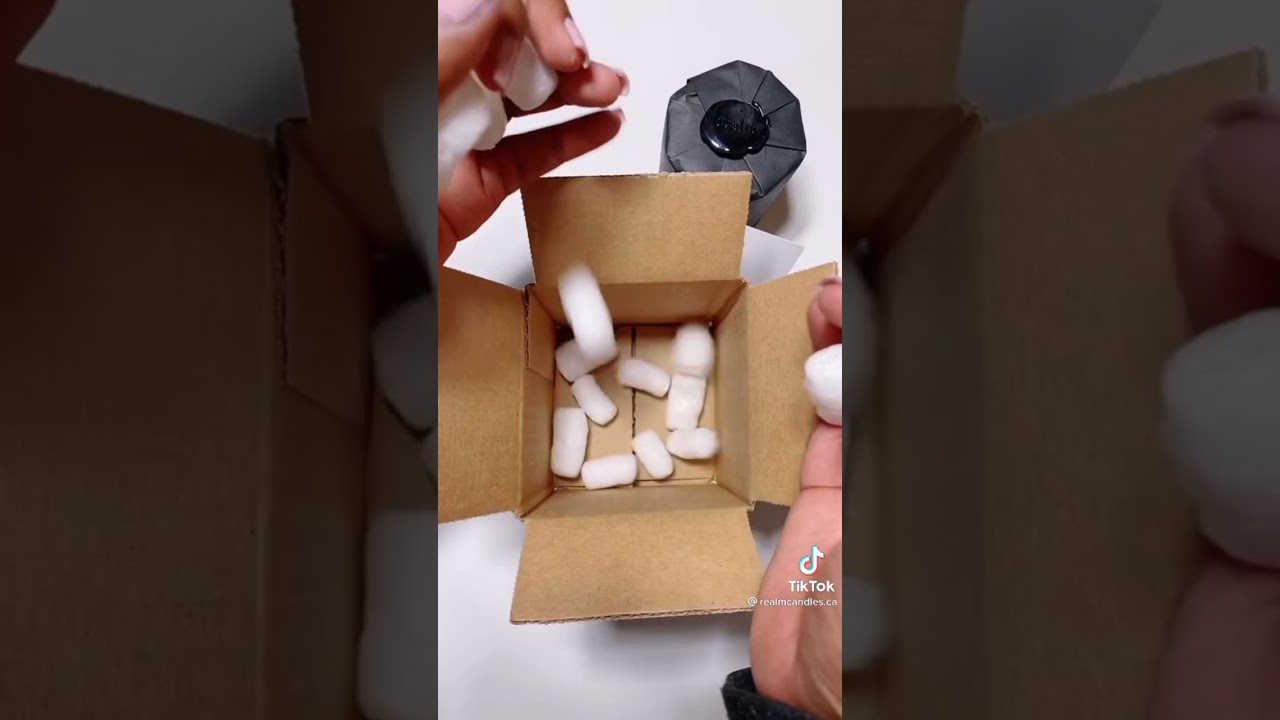 Tiktok ASMR Packing Order (Candle) by realmcandles.ca