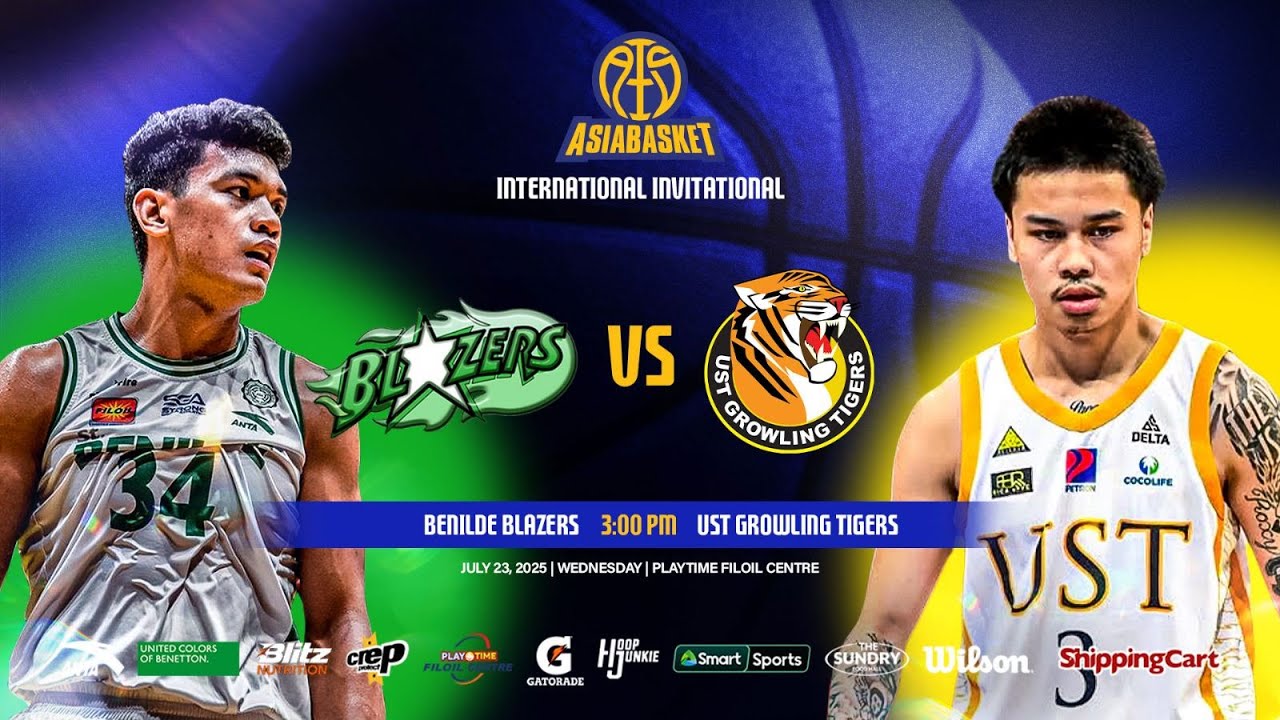 Quarter-Finals | Benilde Blazers vs UST Growling Tigers | ASIABASKET 2025 International Invitational