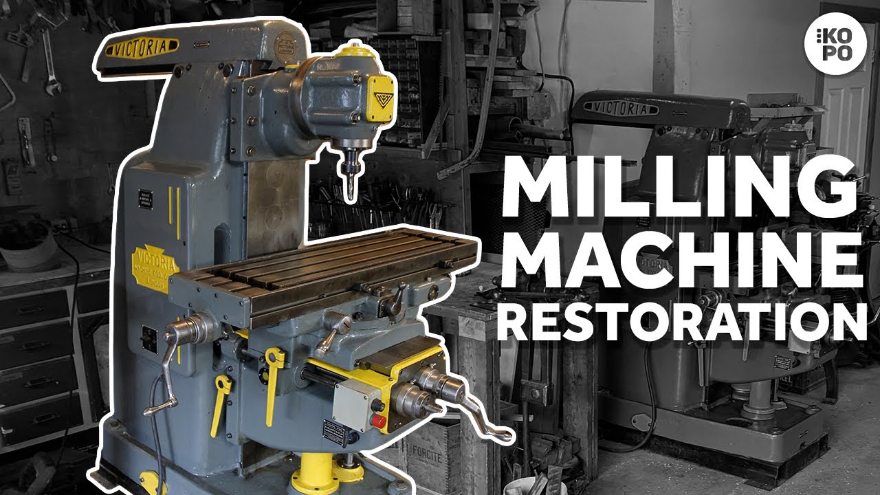 Old Milling Machine Restoration | 1942 VICTORIA