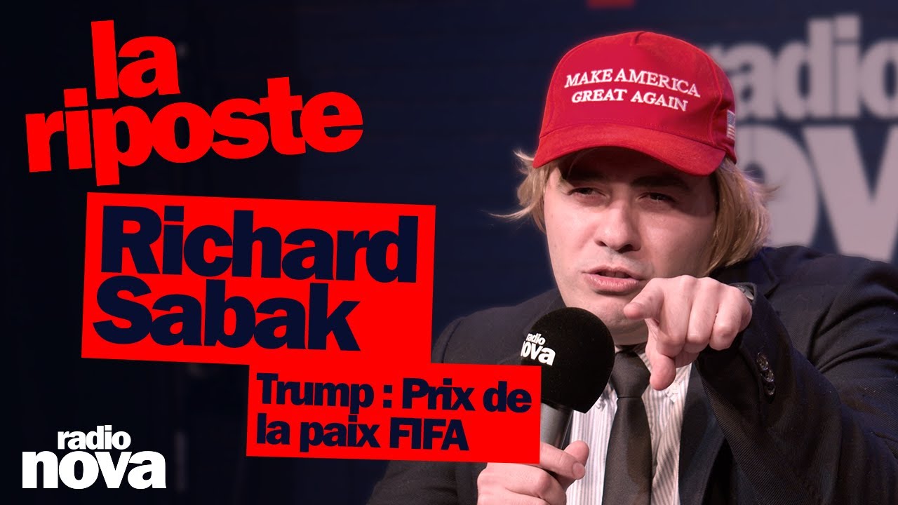 Trump : Prix de la paix FIFA - La chronique de Richard Sabak dans 