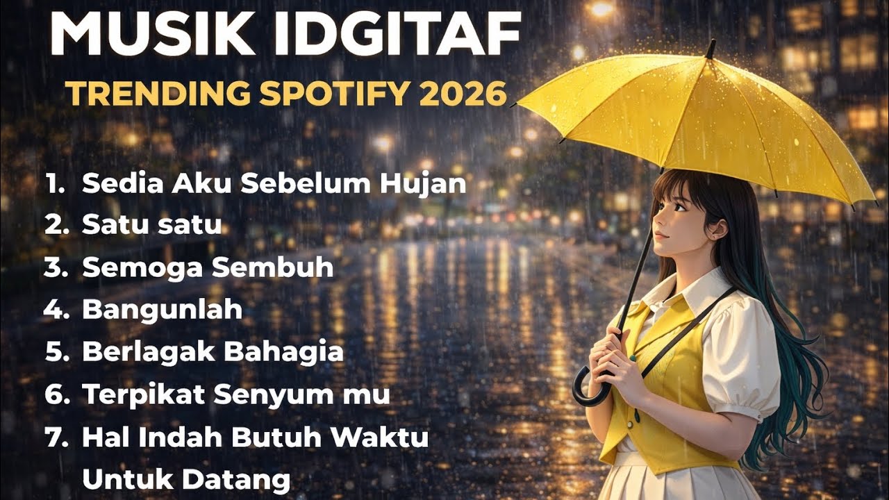 IDGITAF | Sedia Aku Sebelum Hujan | Trending di Spotify 2025-2026 #songs #music #story