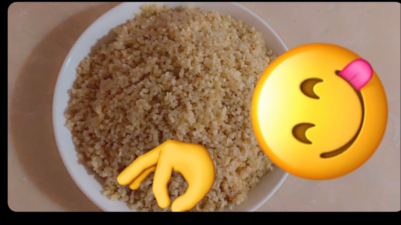 دروستكردني ساوه ر(خواردني كورده واري)طریقە عمل البرغل👌😋