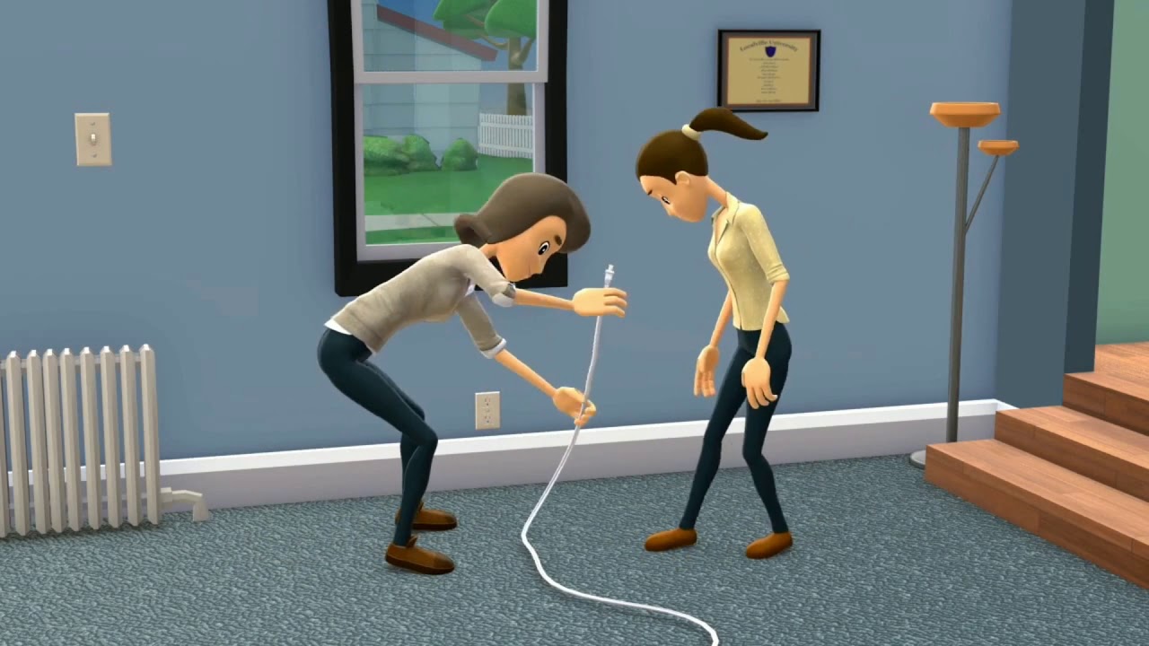 Indoor  Electrical safety  Animation