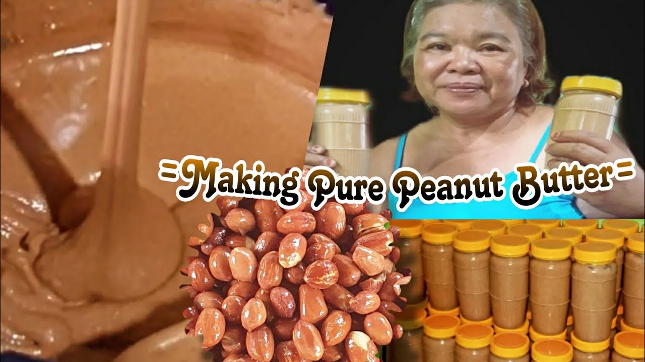 Make pure peanuts butter with skin#buhayprobinsya #negosyongpatok