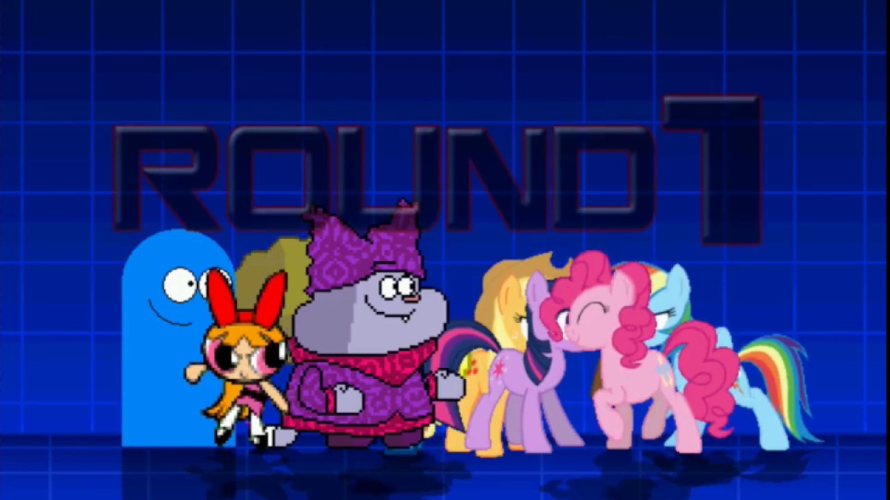 M.U.G.E.N: Team Cartoon Network Vs Team My Little Pony