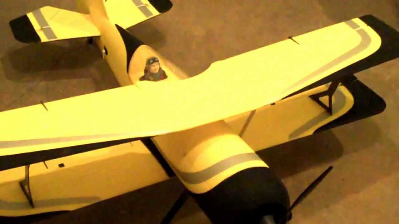 Nitroplanes.com Dynam Peaks Pitts Python Biplane Build