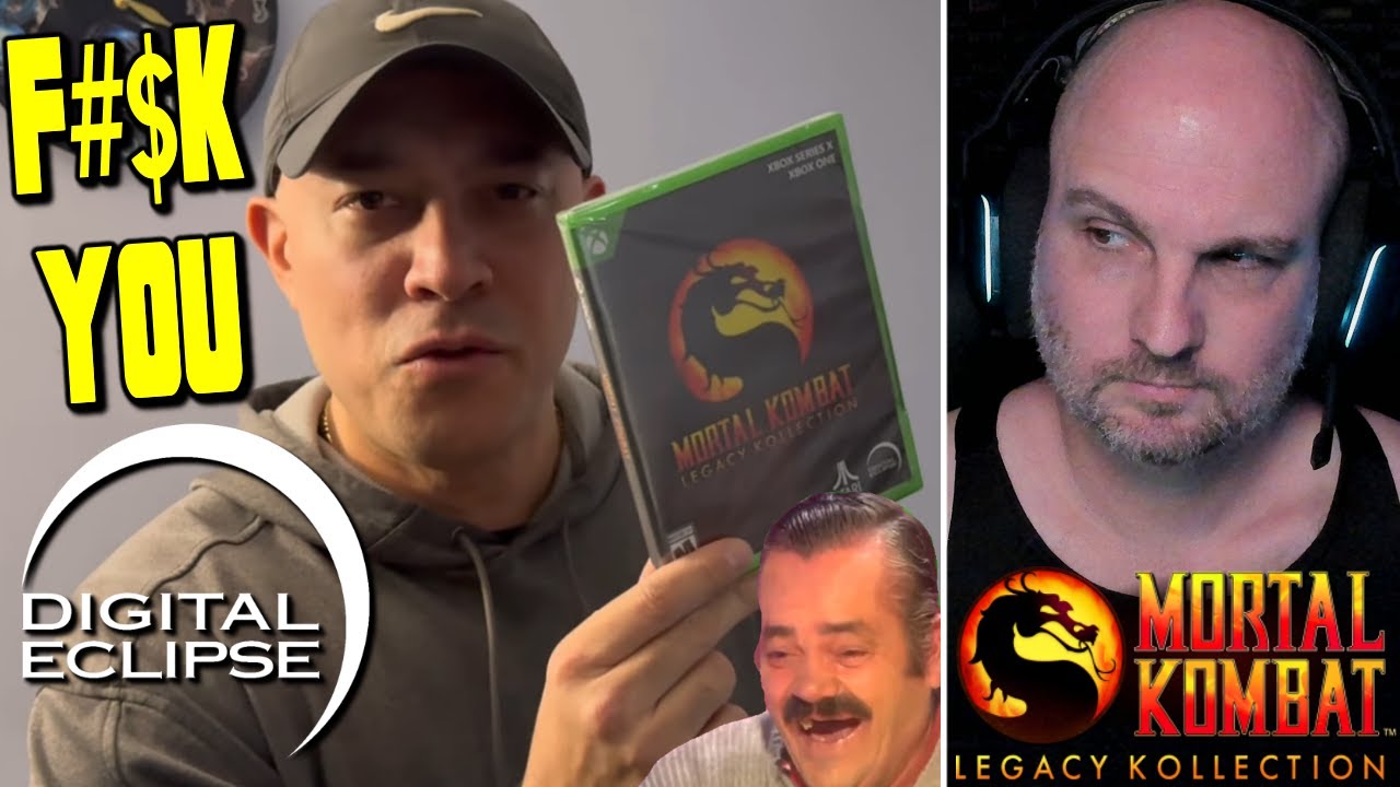 SCAMMED! Kollector's Edition Shipped WITHOUT The Goods! Mortal Kombat Legacy Kollection In Shambles