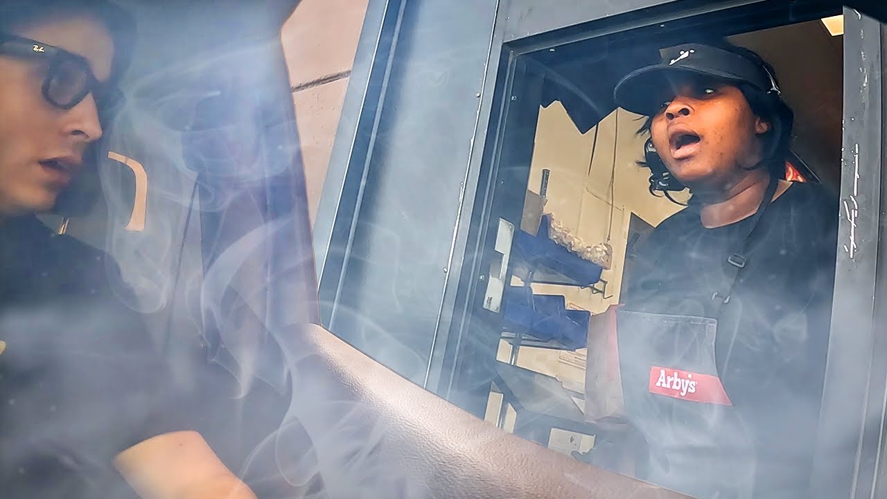 Hotbox Drive-Thru Prank