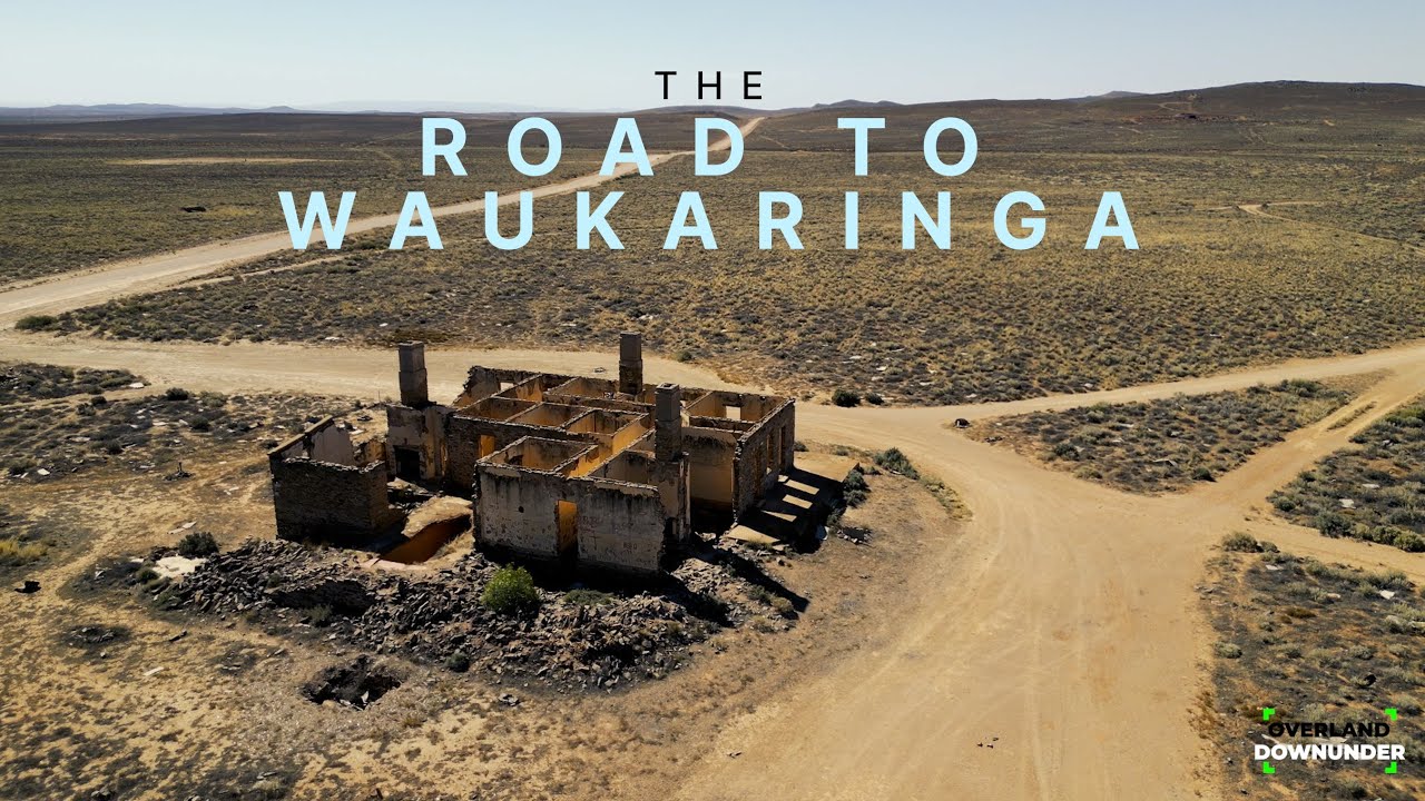 Driving to the middle of NOWHERE - The Road to Waukaringa. An abandoned 1800s Gold Mining Ghost Town