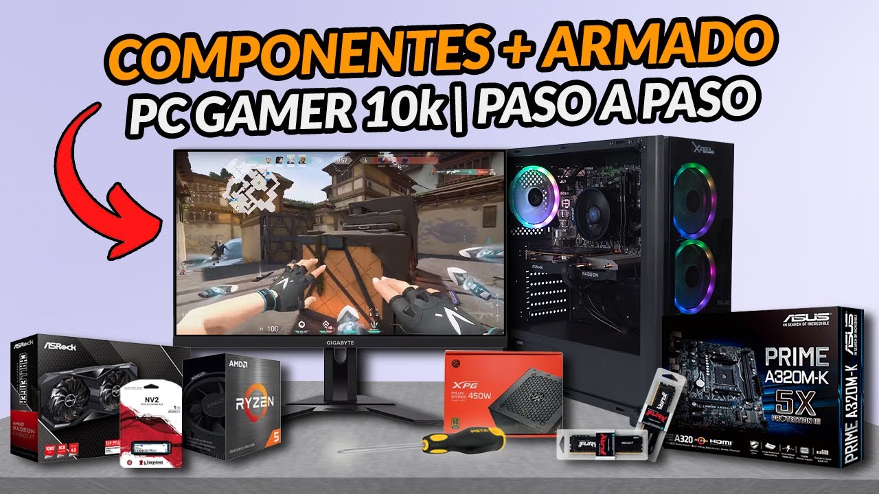 Cómo Elegir y Armar PC Gamer AMD de $10,000 en 2023 | Explicado Paso a Paso