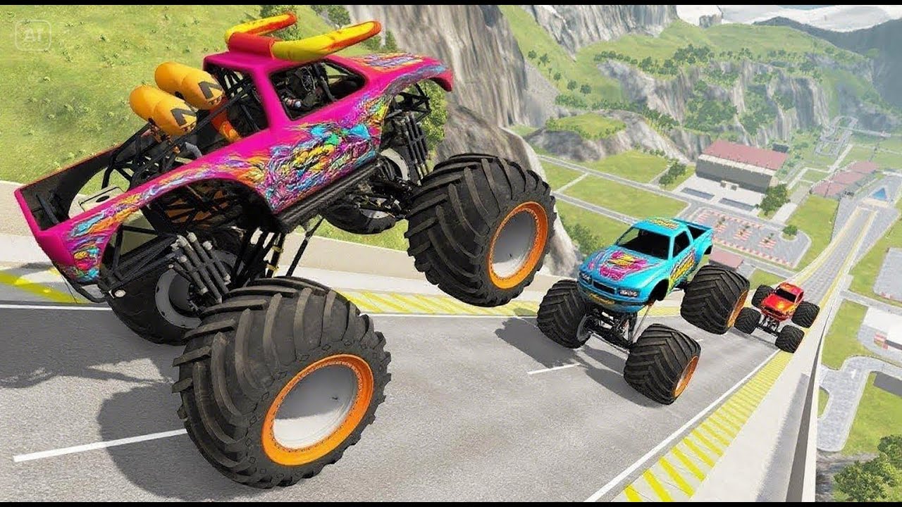 Monster Truck Showdown Extreme Air & Unbelievable Crashes Live