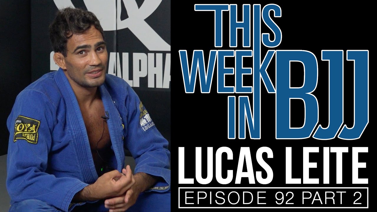 TWIBJJ Episode 92 Lucas Leite Part 2 of 2 Half Guard variations
