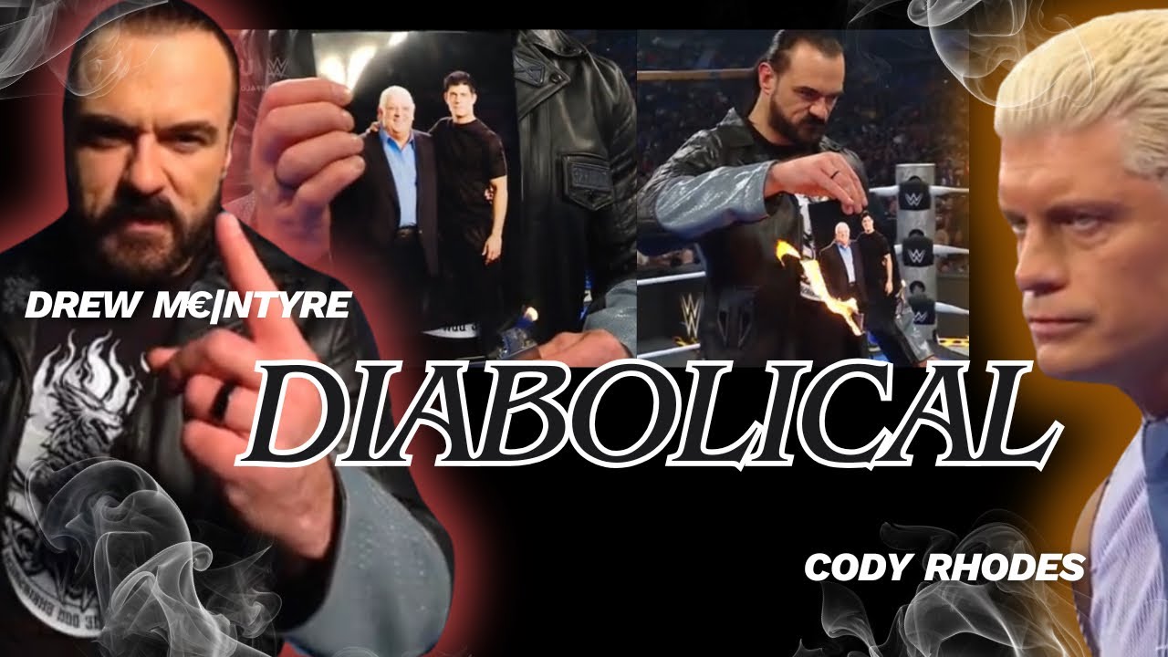 Дрю Макинтайр сжёг эту фотографию! Намек на SmackDown