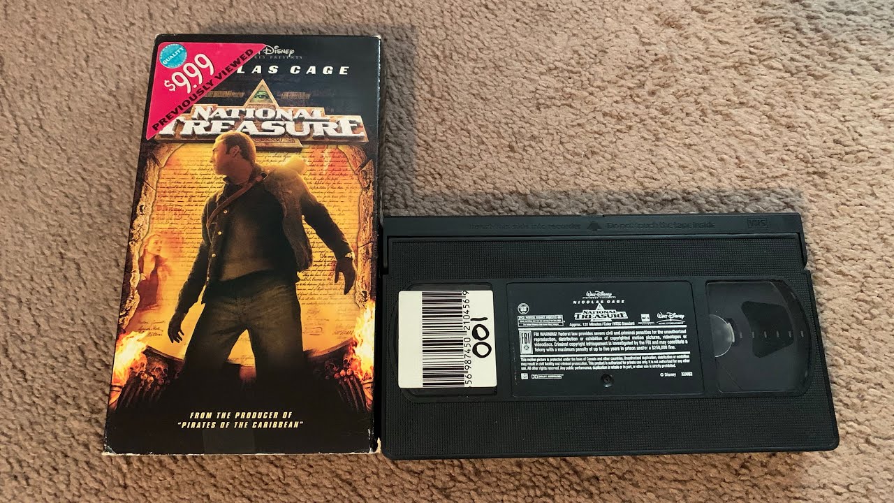 Opening to National Treasure 2005 VHS