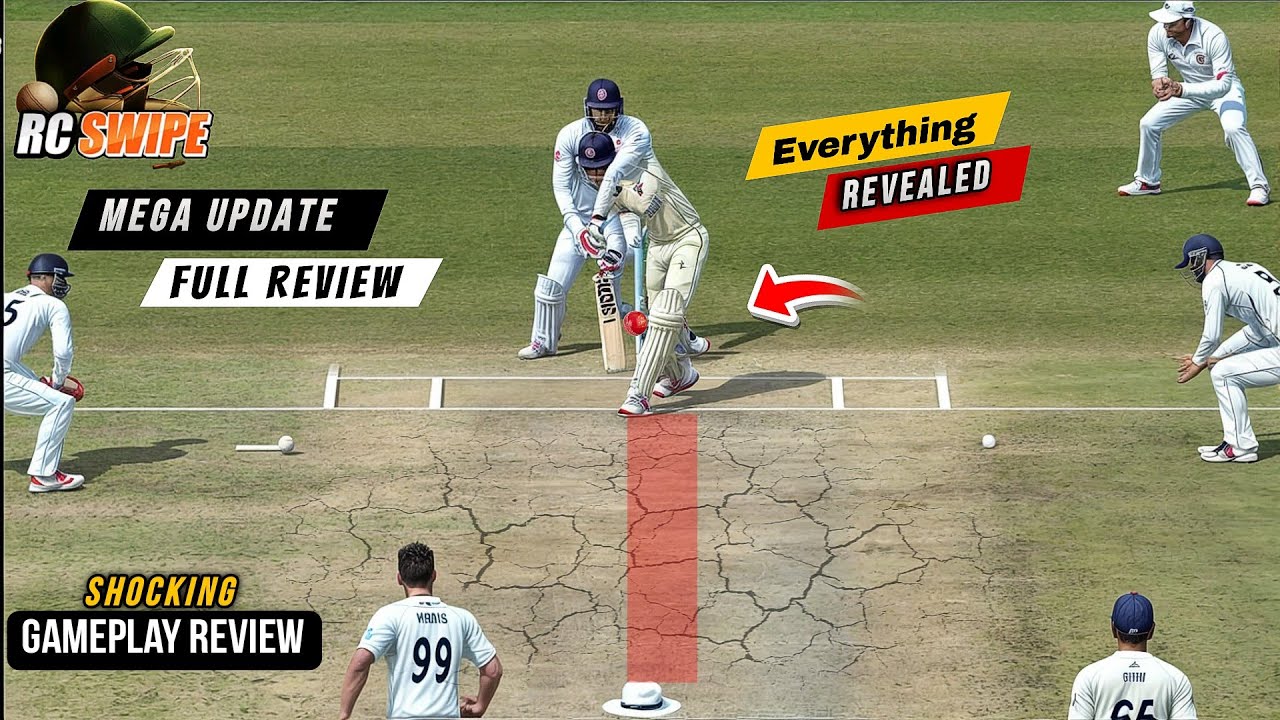 Real Cricket Swipe - BIG Update Gameplay & Full Review 🔥